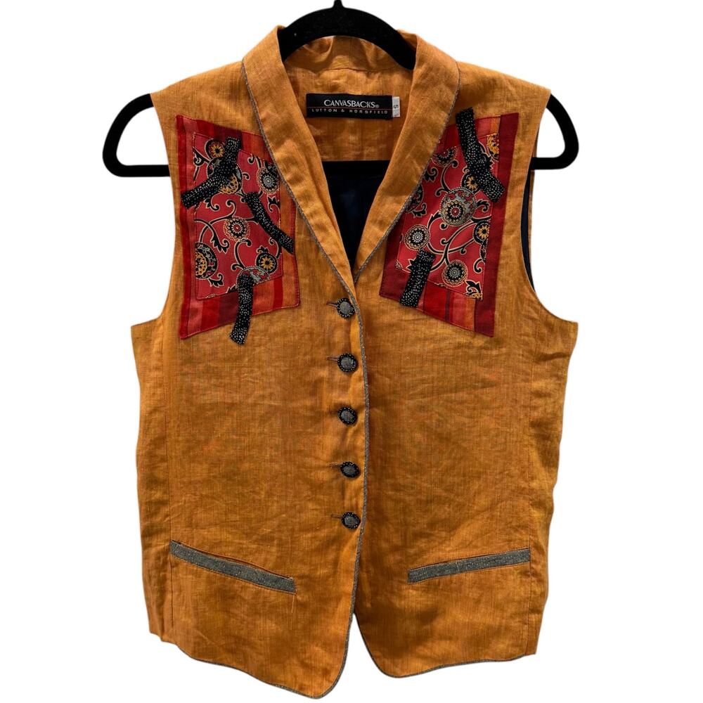 Vintage CanvasBacks women’s Vest Size S